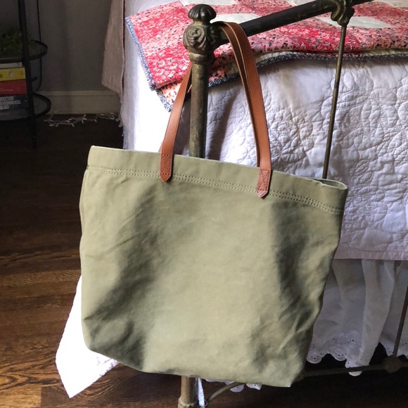 madewell canvas tote bag